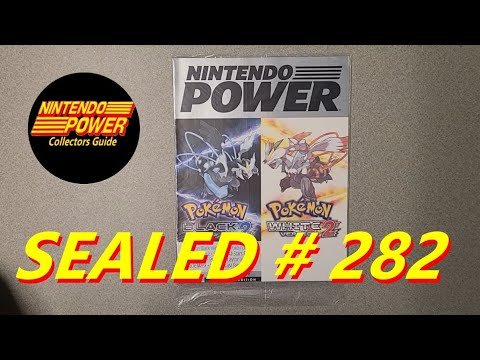 Vol  282 SEALED Nintendo power Magazine