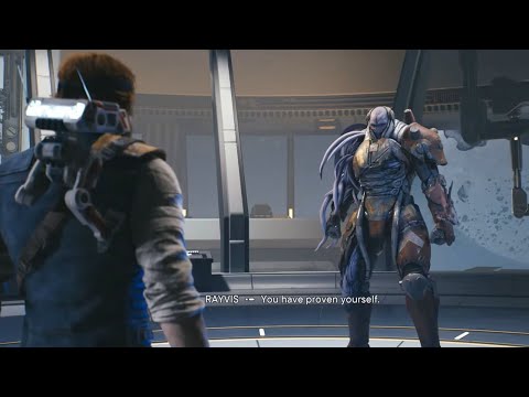Star Wars Jedi Survivor Rayvis Fight (Jedi Grandmaster Difficulty)