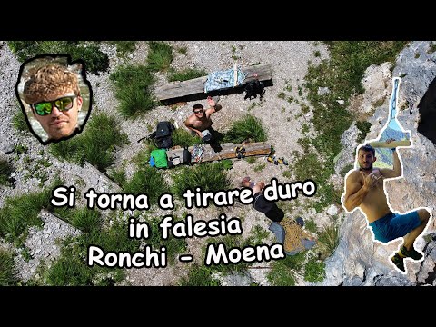 Falesia dei Ronchi: arrampicarsi sui 7a  🧗🏽 | Si torna a scalare duro! 💥