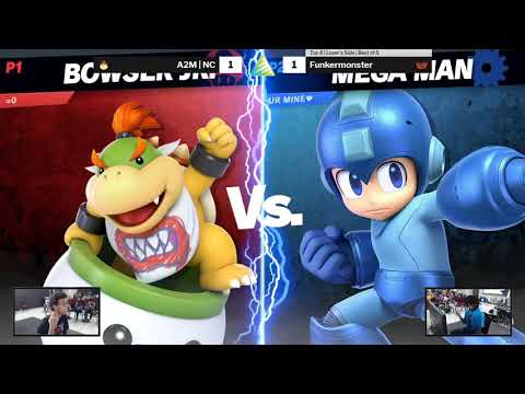The Climb Losers Top 8 - A2M|NC (Bowser Jr) vs Funkermonster (Incineroar, Mega Man)