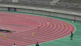 2020年埼玉県陸上競技選手権大会　女子400m予選２組　大野、浜田、吉田