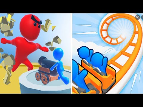 GIANT INCOMING! vs RUNNER COASTER - Best Stickman Games ( android / ios )