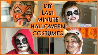 4 DIY LAST MINUTE HALLOWEEN FACE PAINT FOR KIDS  |  EMILY NORRIS AD