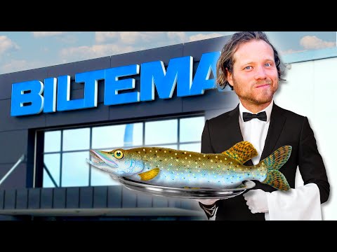 FISHING, CLEANING AND COOKING NORTHERN PIKE WITH ONLY BILTEMA PRODUCTS