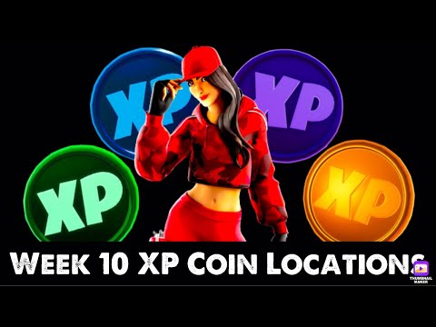All 10 XP Coin Locations - Week 10 (Chapter 2 Season 5)
