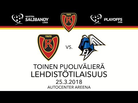 2. PVE: Koovee–EräViikingit, 25.3.2018, Lehdistötilaisuus