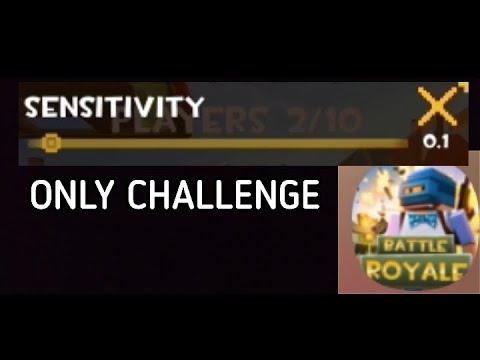 Grand battle royale - Sensitivity 0.1 Challenge ( No Cuts Full Gameplay )