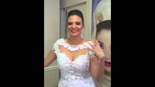 המלצה על סוזי נחמן מעצבת שמלות כלה על שמלה חלומית שעיצבה לי