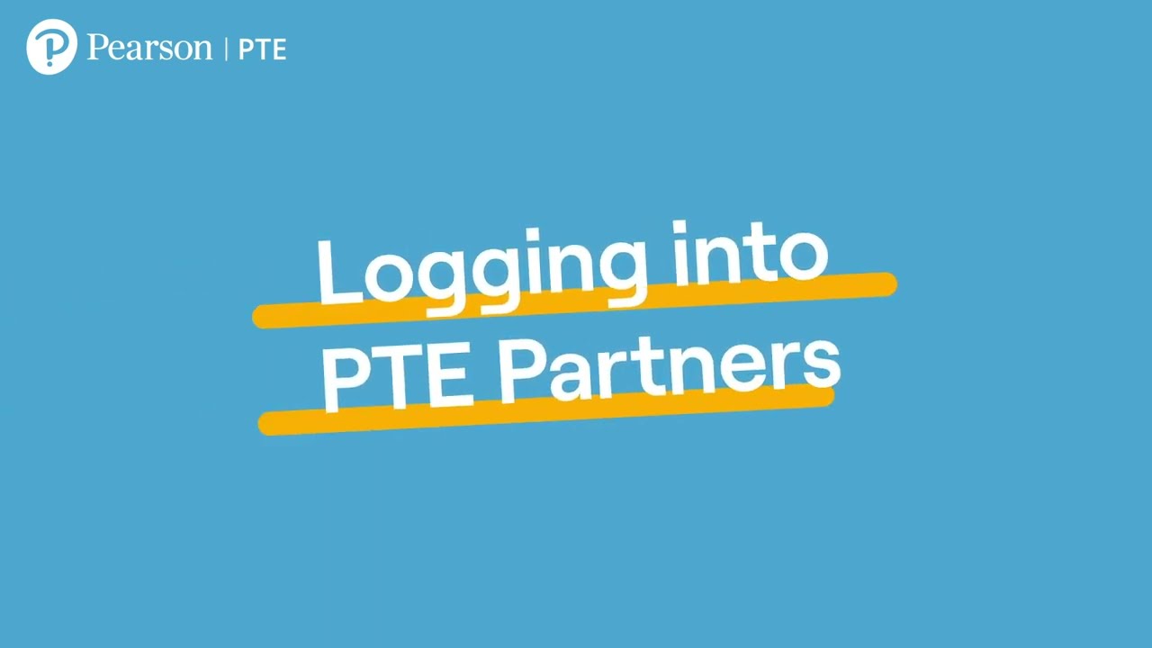 #01 LOGGING INTO PTE PARTNERS
