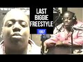 Biggie Last Freestyle (1997) Wake up Show