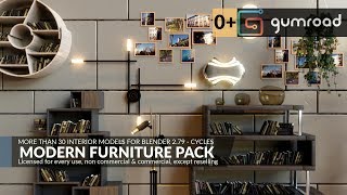 Modern Furniture Pack video thumbnail