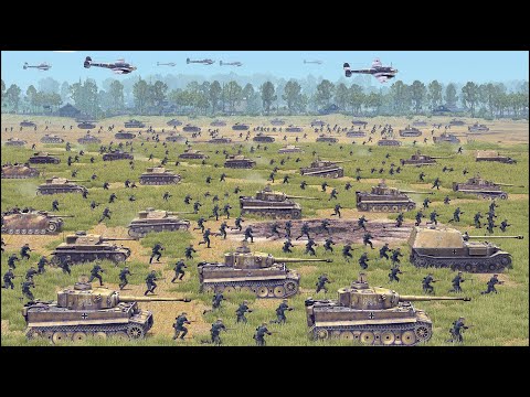GERMAN LAST MAJOR ASSAULT - EASTERN FRONT - KURSK FILM
