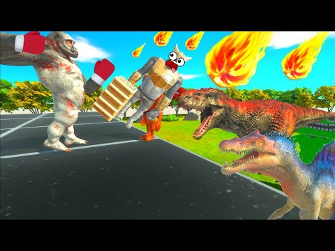 CLUMSY GORO KNOCKOUT UNITS INTO DINOS & METEOR RAIN - ARBS