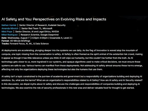 AI Safety and You: Perspectives on Evolving Risks and Impacts