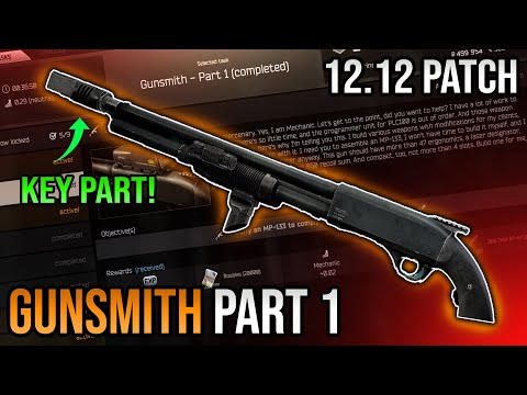 Gunsmith Part 1 Mechanic Task - Escape From Tarkov - Updated for 12.12