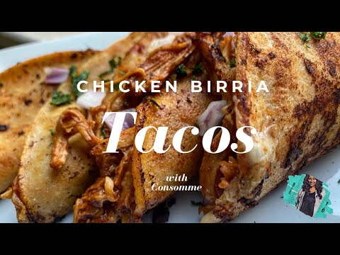 CROCKPOT CHICKEN #BIRRIATACOS 🌮 & CONSOMMÉ RECIPE |...
