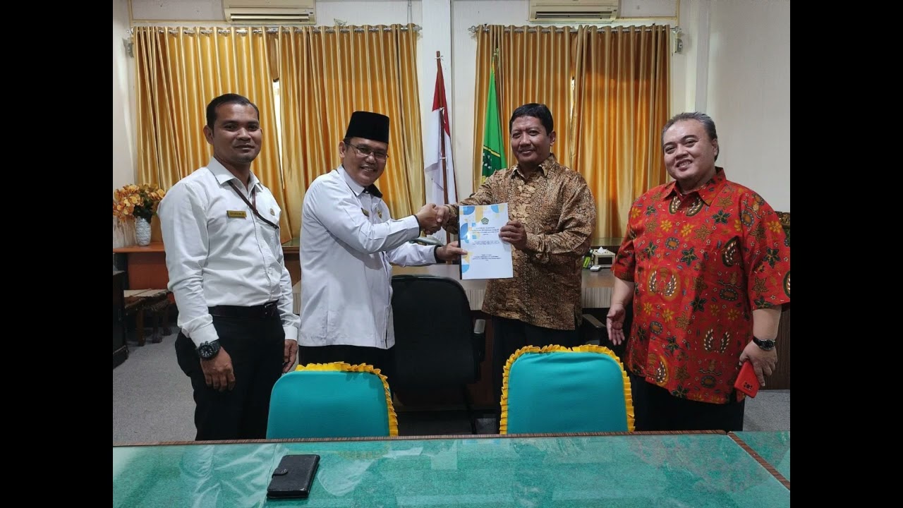 Launching Buku Statistik Kanwil Kementerian Agama Provinsi Bengkulu Tahun 2022