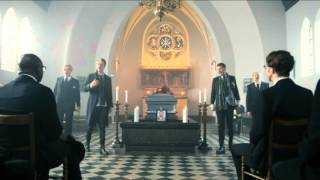 Boy Machine uppträder med ny låt - på en begravning - Boy Machine (TV4)