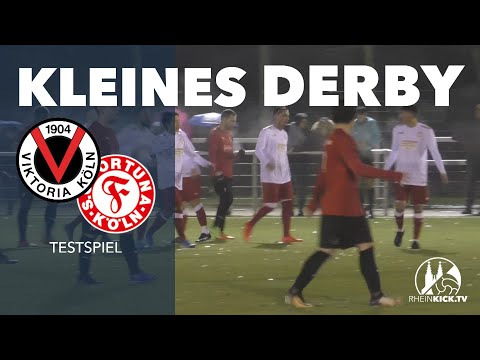 Südstädter gewinnen kleines Derby | FC Viktoria Köln II - SC Fortuna Köln II (Testspiel)