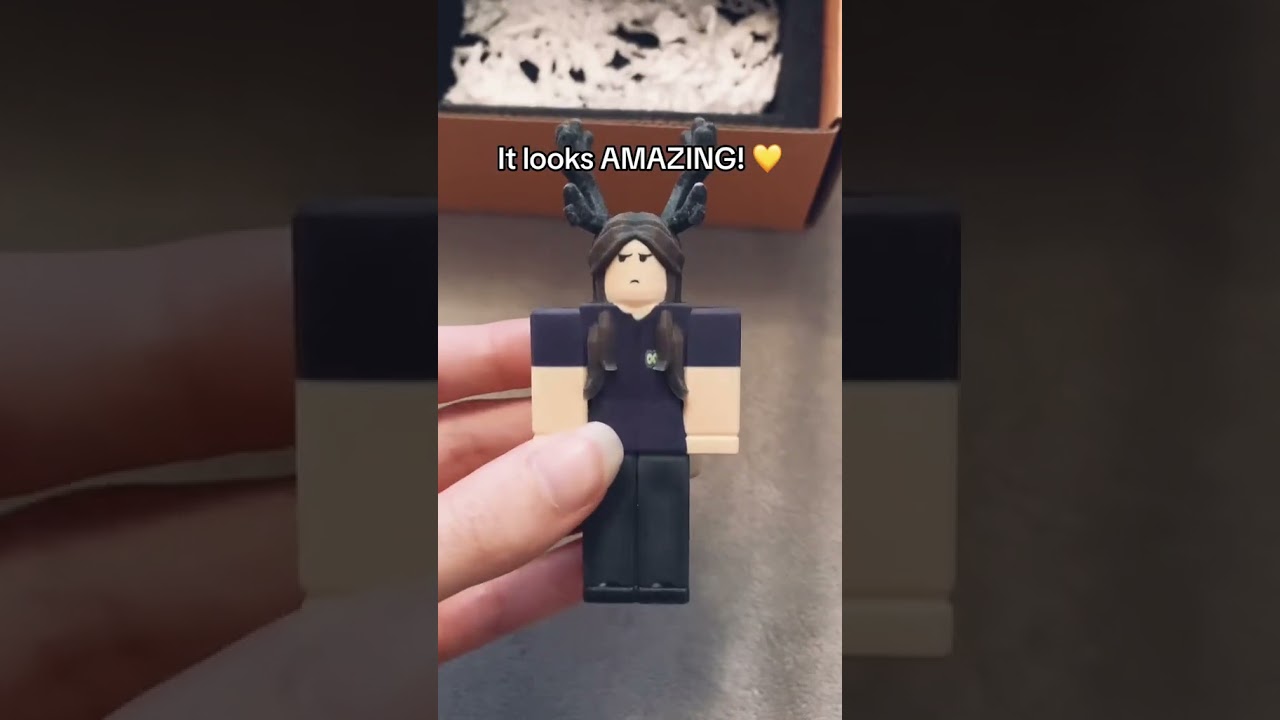 #AD Do You Want Your Roblox Character Made Into A Figure? #roblox #robloxgamer #shorts