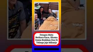 Download lagu With teary eyes, Rhoma Irama whispered a prayer in Jaja Miharja's ear #alasyinews mp3