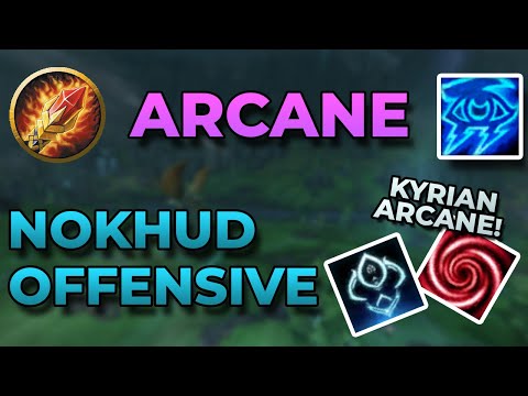 Dragonflight Beta The Nokhud Offensive Heroic - Arcane Mage Gameplay - Dragonriding in Dungeons!