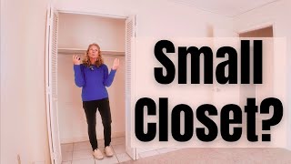 Maximize Space in a Small Closet! Design Layouts For Better 