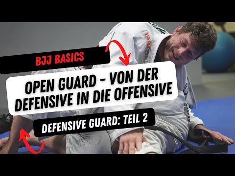 BJJ Basics: Open Guard Grundlagen Teil 2 - von der Defensive in die Offensive