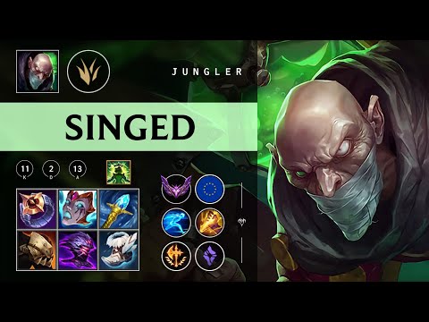 Singed Jungle vs Graves - EUW Master Patch 26.01