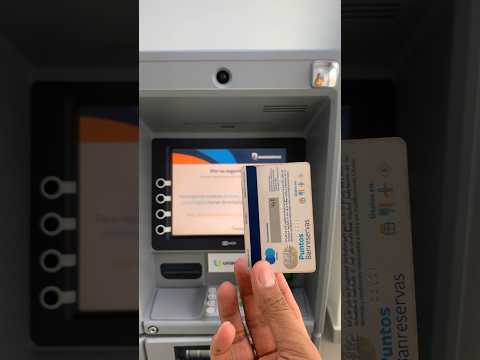 How to insert the card into the ATM #ATMs #cash #banreservas