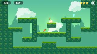 Nimble Bunn - Video Review of Arcade Platformer with cute little bunny in the main role