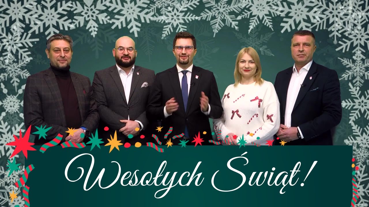 Klub radnych KO Rady Miejskiej w Sieradzu życzy Wesołych Świąt