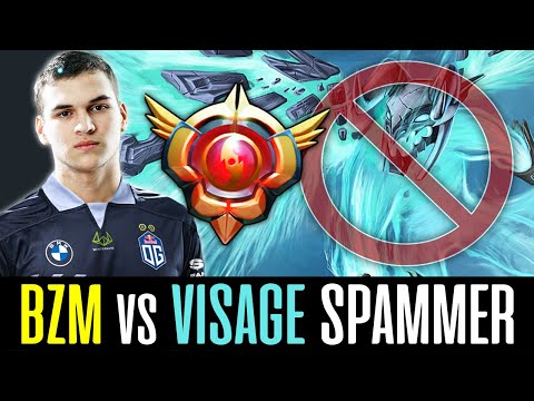 OG.bzm vs. VISAGE Spammer w/ GRANDMASTER Tier Mid Lane DOTA 2