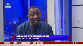 'Why I Want To Be President', Sowore Shares Plans Pt.2 |Sunday Politics|