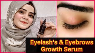 How To Grow Long Eyelashes And Eyebrows Naturally | Healthy Eyelashes And Eyebrows | Dietitian Aqsa
