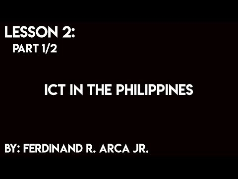 LESSON 2: ICT in the Philippines Part 1 - Taglish