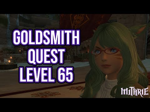 FFXIV 4.0 1141 Goldsmith Quest Level 65