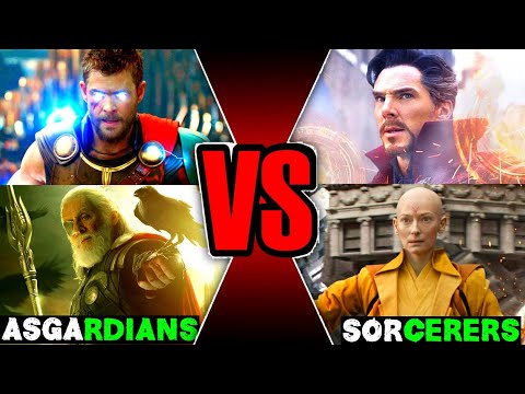 Thor,Odin vs Dr Strange,Ancient One in Hindi || Asgardians vs Sorcerers || SUPERHERO STUD10S