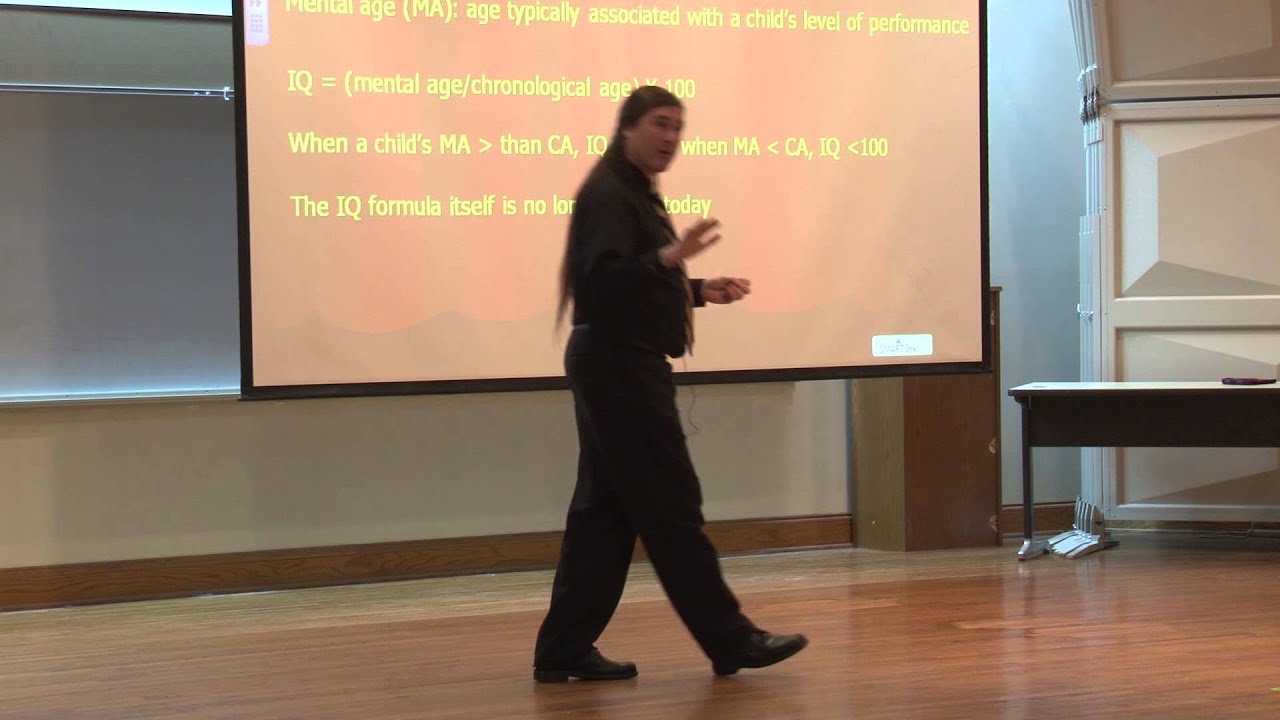 Thinking and Intelligence: Intelligence Testing Part I