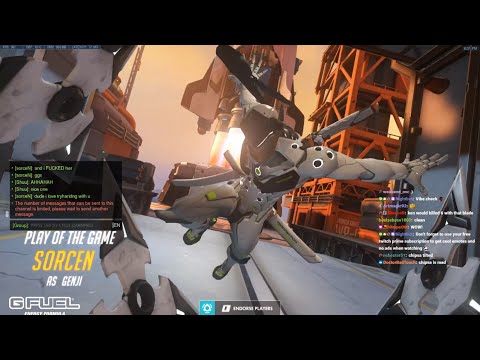 Overwatch Top Ranked Tryhard Genji Gameplay By Fastest Genji God Necros