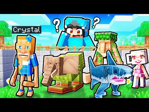 Becoming BRAINROT MOBS in Minecraft Hide and Seek!