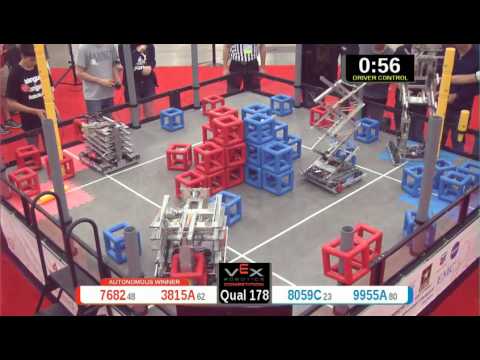 2015 VRC Arts Q178 - 7682 3815A vs 8059C 9955A - 61 to 52 - VEX Worlds 2015 - Arts Division