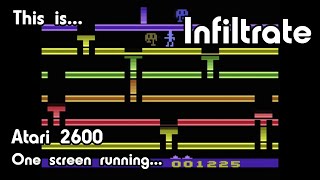This is Infiltrate for the Atari 2600