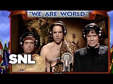 Tonto, Tarzan, and Frankenstein: We Are World - Saturday Night Live