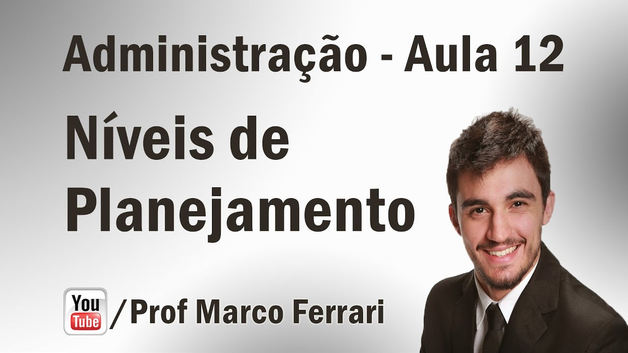 Administração - Aula 12 (Teorias Neoclássicas - Níveis de Planejamento)