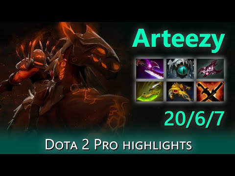 Arteezy 20-6 Chaos Knight | Dota 2 Epic Pro Highlights