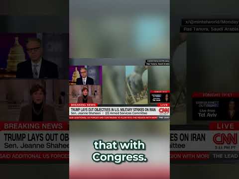 President Trump hasn't shared a clear strategy in Iran, not to Congress or the American people