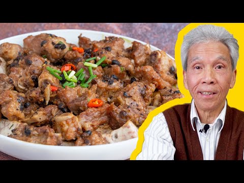 😊 Dad's JUICY Taro Steamed Spare Ribs (芋頭蒸排骨)!