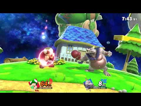 King K Rool vs Mii Brawler