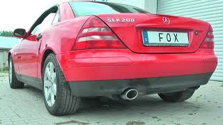 Video: Fox Edelstahl Komplettanlage ab Kat Mercedes SLK R170 Video: Fox Edelstahl Komplettanlage ab Kat Mercedes SLK R170